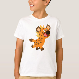 Camiseta pequeña Personalizado Hyena para niños