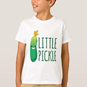Camiseta Pequeña Pollita Cubierta de Pollito Verde con gafa