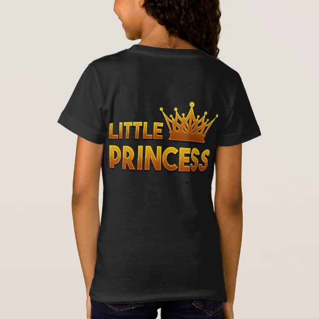 Camiseta Pequeña Princesa (Reverso)