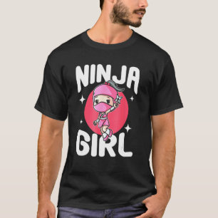 Camiseta Pequeña princesa de combate Ninja Chica