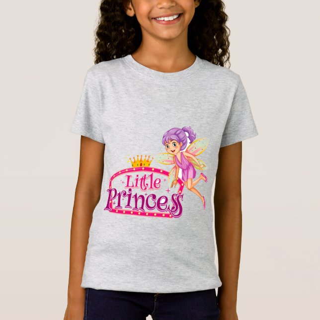 Camiseta Pequeña Princesa Fairy T-Shirt (Anverso)