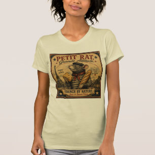 CAMISETA PEQUEÑA RATA DE PARÍS