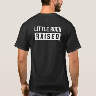 Camiseta Pequeña Roca Criada Arkansas Ciudad Natal Ar Estad