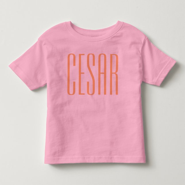 Camiseta pequeña rosa (Anverso)