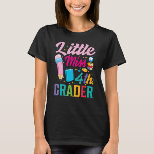 Camiseta pequeña señorita de cuarto grado chicas de primer 