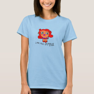 Camiseta PEQUEÑA SEÑORITA ESTILO (Pelirroja) Agotamiento