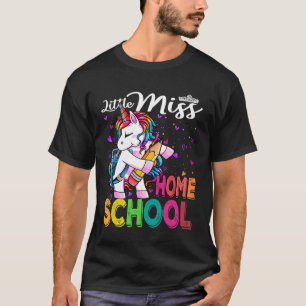 Camiseta Pequeña Señorita Homeschool De vuelta a la escuela