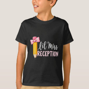 Camiseta Pequeña Señorita Recepción De Vuelta A La Enfermer