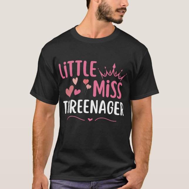 Camiseta pequeña señorita Thenager (Anverso)