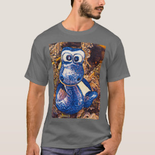 Camiseta Pequeña serpiente azul encantadora 8