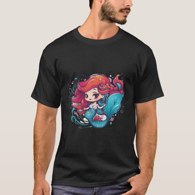 Camiseta Pequeña sirena (Anverso)