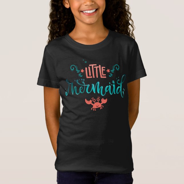 Camiseta Pequeña sirena (Anverso)