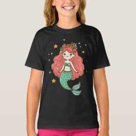 Camiseta Pequeña sirena acuática submarina