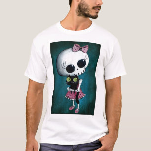 Camiseta Pequeña Srta. Death - belleza de Halloween