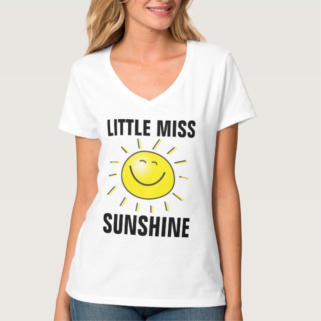 CAMISETA PEQUEÑA SRTA. SUNSHINE LADIES T-SHIRT (Anverso)