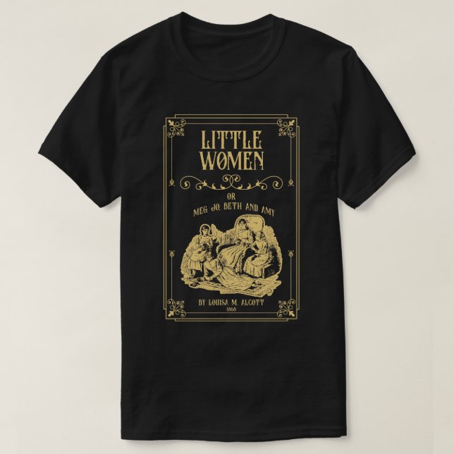 Camiseta Pequeñas mujeres de Louisa M Alcott con Marc (Diseño del anverso)