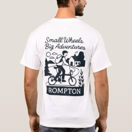 Camiseta Pequeñas ruedas Grandes aventuras - Amo Mi Brompto