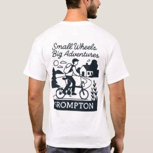 Camiseta Pequeñas ruedas Grandes aventuras - Amo Mi Brompto