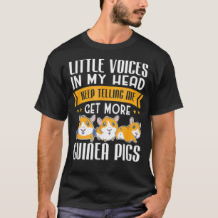 Camiseta Pequeñas voces en mi cabeza que me dicen que tengo