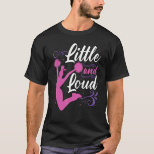 Camiseta Pequeñas y ruidosas porristas hacen animar gimnast