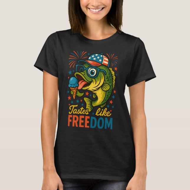 Camiseta Pequeñines, Estrellas y Franjas (Anverso)