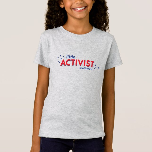 Camiseta Pequeño activista (Anverso)