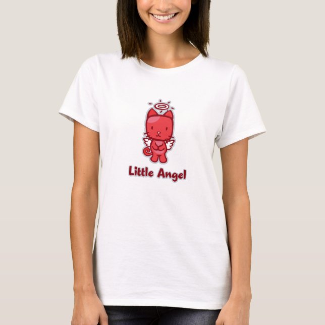 Camiseta "Pequeño ángel... pequeño diablo" (Anverso)