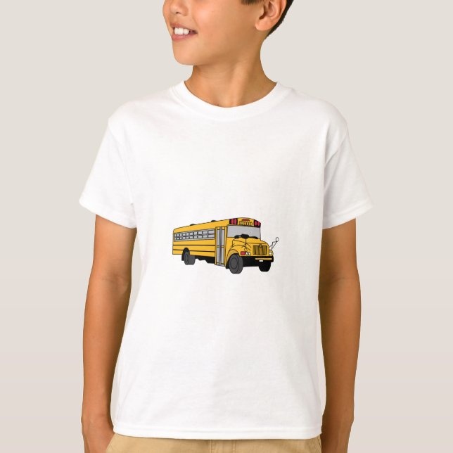 Camiseta Pequeño autobús escolar (Anverso)