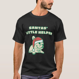 Camiseta PEQUEÑO AYUDANTE DE SANTA Perro de Navidad 
