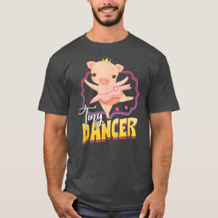 Camiseta Pequeño bailarín Cerdo Ballet Oink