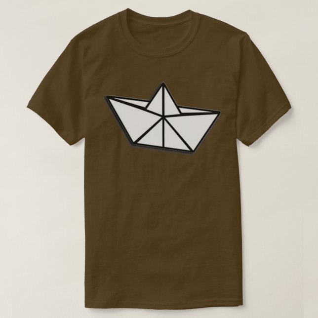 Camiseta pequeño barco (Diseño del anverso)