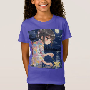 Camiseta Pequeño barco de esperanza, animado por Natasha Us