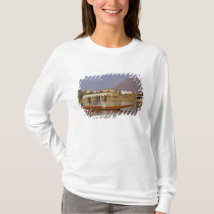 Camiseta Pequeño barco, lago Pichola, Udaipur, India.