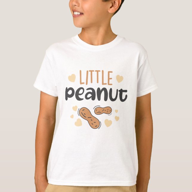 Camiseta Pequeño bebé de cacahuete (Anverso)