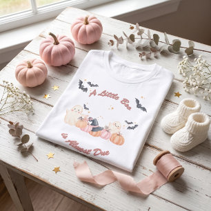 Camiseta Pequeño Boo Halloween Baby Shower Mamá a ser 