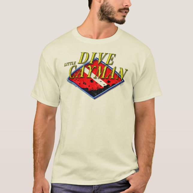 Camiseta Pequeño caimán de la zambullida (Anverso)