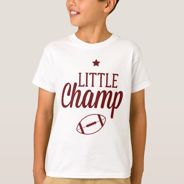 Camiseta Pequeño campeón de béisbol (Anverso)