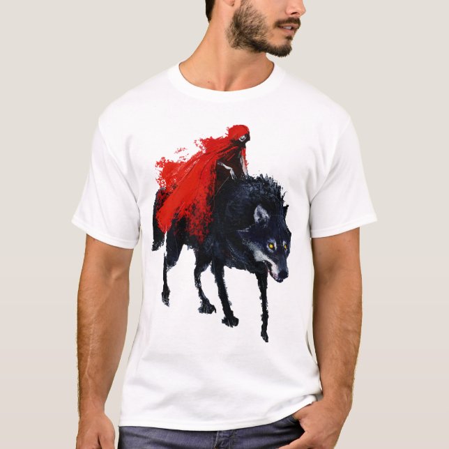 Camiseta pequeño capo rojo  (Anverso)