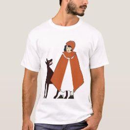 Camiseta pequeño capo rojo