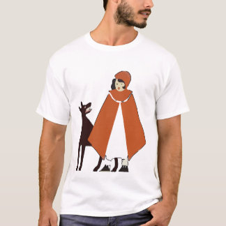 Camiseta pequeño capo rojo