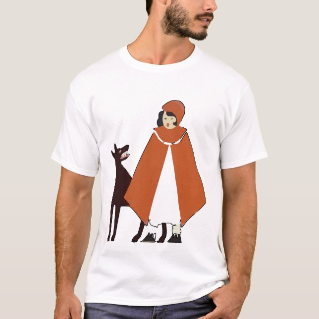 Camiseta pequeño capo rojo (Anverso)
