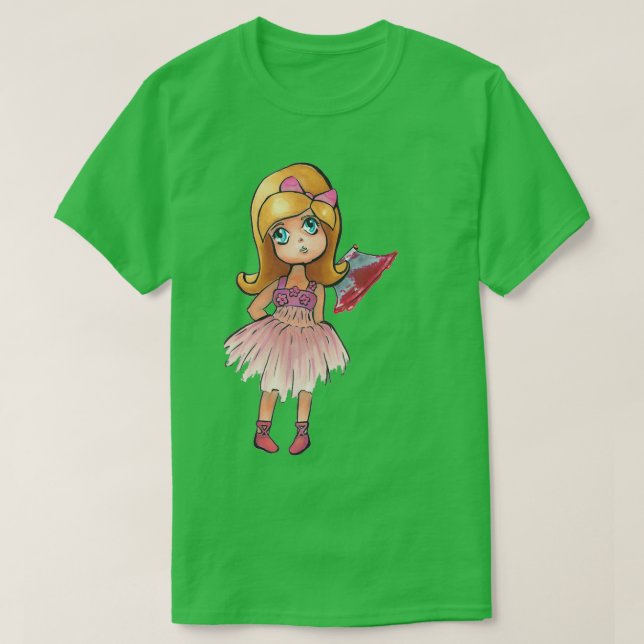 Camiseta Pequeño Chica Ax (Diseño del anverso)
