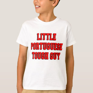 Camiseta Pequeño chico duro portugués