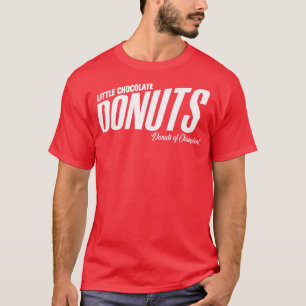 Camiseta Pequeño chocolate dona donuts de campeones