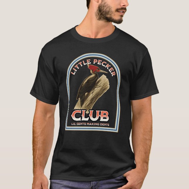 Camiseta Pequeño Club de Pecker Lil Gents Making Dents Men' (Anverso)