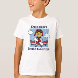 Camiseta Pequeño co-piloto de Dziadek - Avión ligero