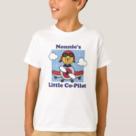 Camiseta Pequeño co-piloto de Nonnie - Avión muy lindo