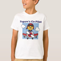 Pequeño co-piloto de Papaw - Avión muy lindo