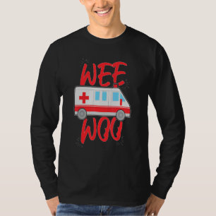 Camiseta Pequeño Coche Ambulancia Woo Conductor Medicare Té