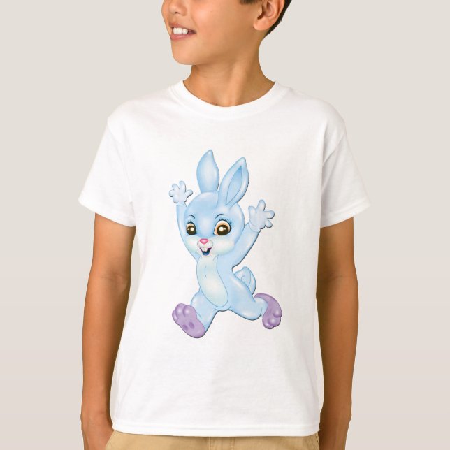 Camiseta Pequeño conejito más lindo (Anverso)